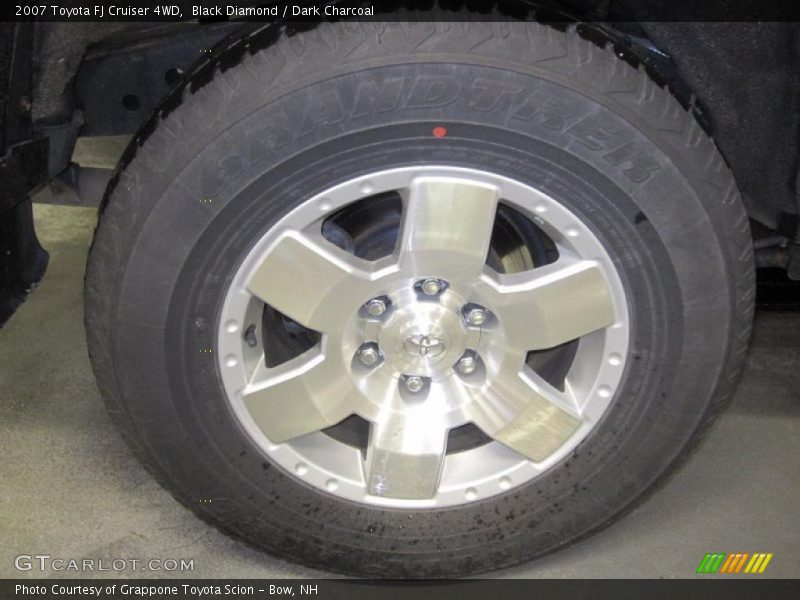 Black Diamond / Dark Charcoal 2007 Toyota FJ Cruiser 4WD