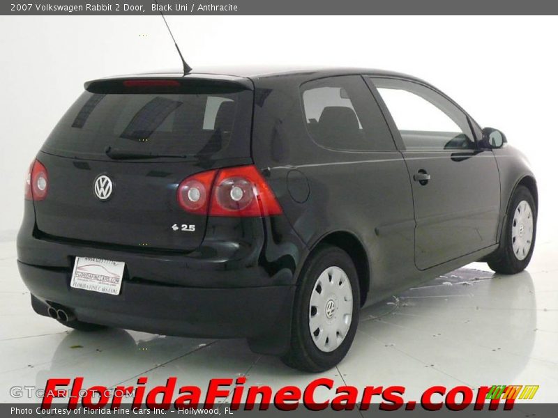 Black Uni / Anthracite 2007 Volkswagen Rabbit 2 Door