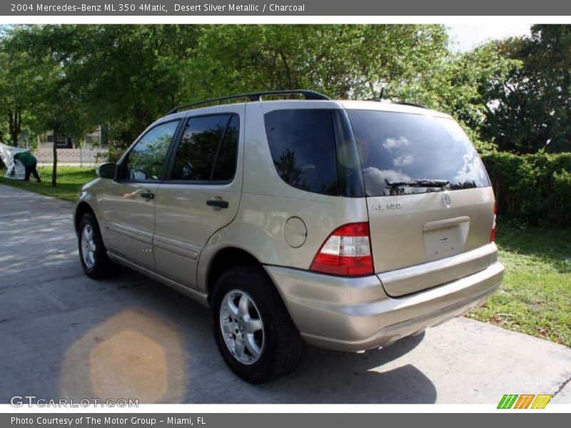 Desert Silver Metallic / Charcoal 2004 Mercedes-Benz ML 350 4Matic