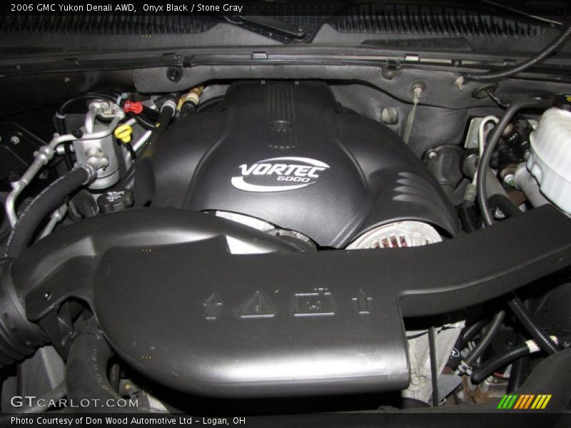 Onyx Black / Stone Gray 2006 GMC Yukon Denali AWD