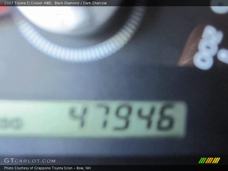 Black Diamond / Dark Charcoal 2007 Toyota FJ Cruiser 4WD