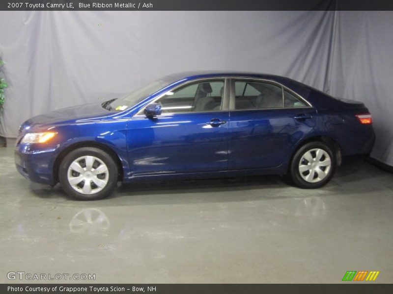 Blue Ribbon Metallic / Ash 2007 Toyota Camry LE