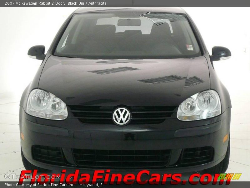 Black Uni / Anthracite 2007 Volkswagen Rabbit 2 Door