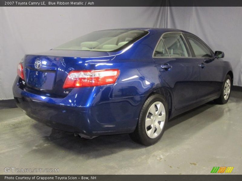 Blue Ribbon Metallic / Ash 2007 Toyota Camry LE