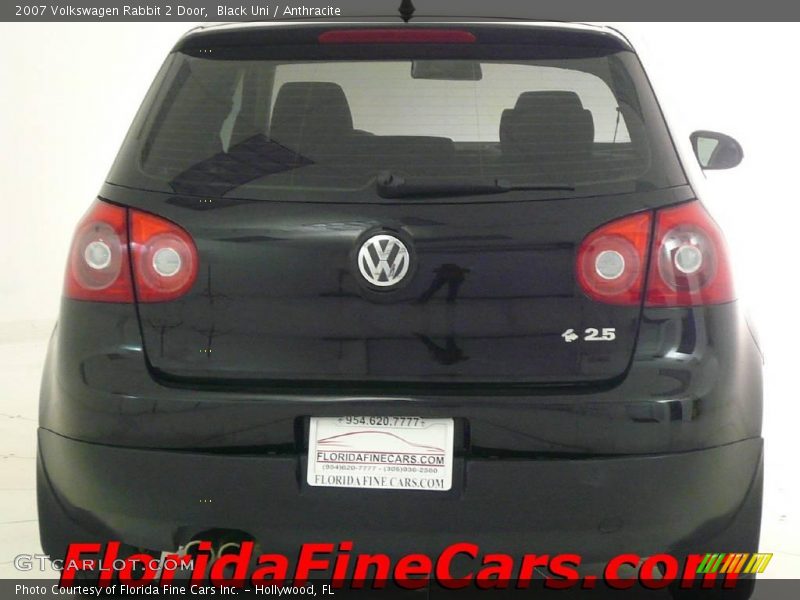Black Uni / Anthracite 2007 Volkswagen Rabbit 2 Door