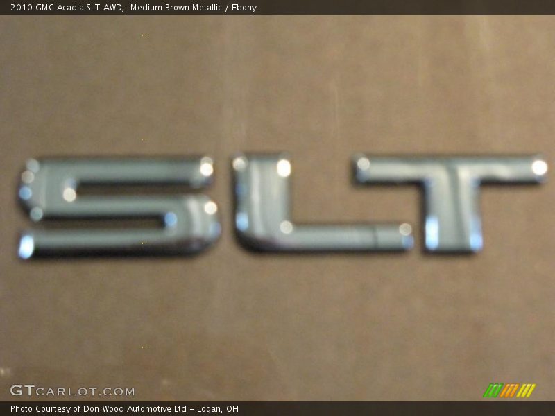Medium Brown Metallic / Ebony 2010 GMC Acadia SLT AWD