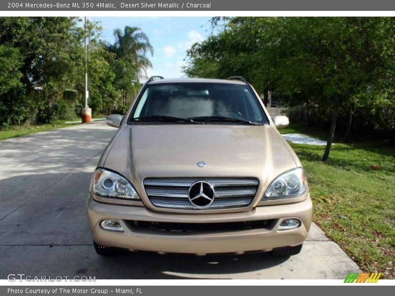 Desert Silver Metallic / Charcoal 2004 Mercedes-Benz ML 350 4Matic