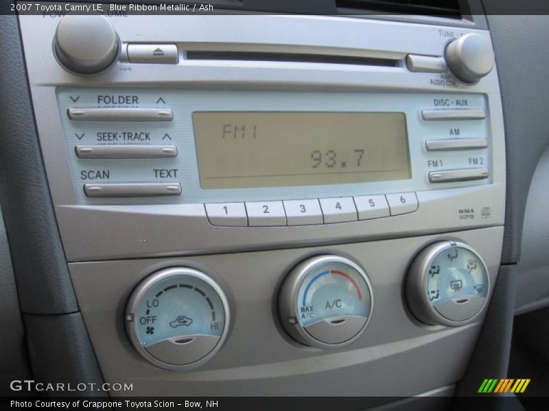 Blue Ribbon Metallic / Ash 2007 Toyota Camry LE