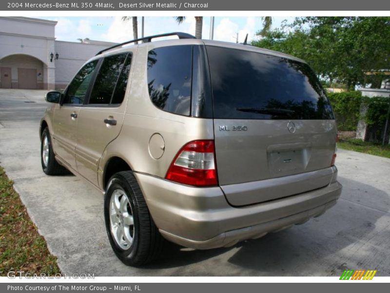 Desert Silver Metallic / Charcoal 2004 Mercedes-Benz ML 350 4Matic
