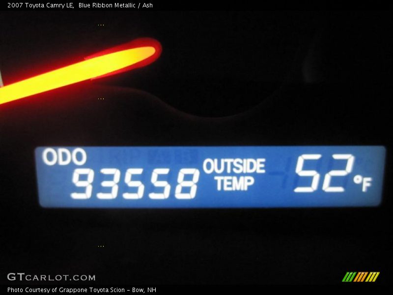 Blue Ribbon Metallic / Ash 2007 Toyota Camry LE
