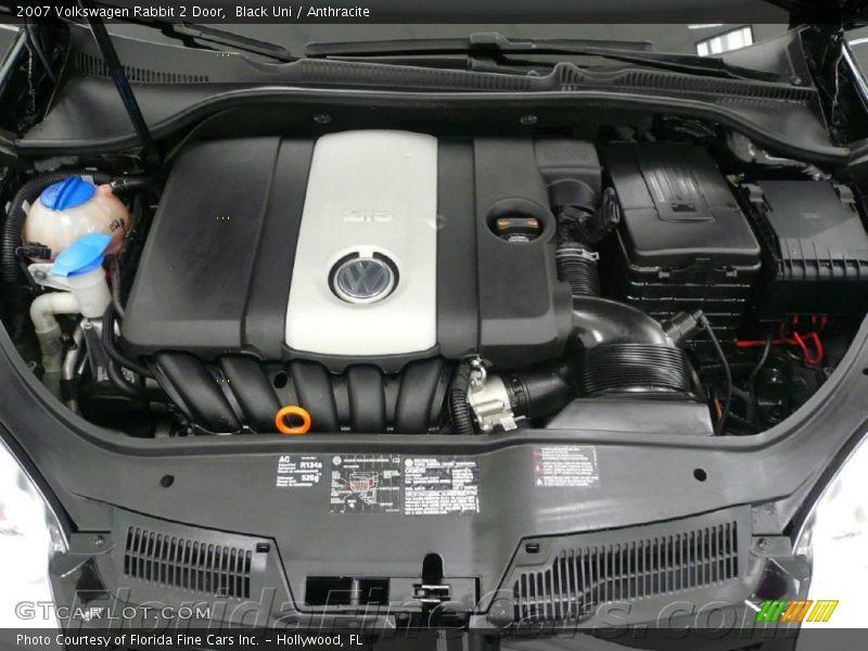 Black Uni / Anthracite 2007 Volkswagen Rabbit 2 Door