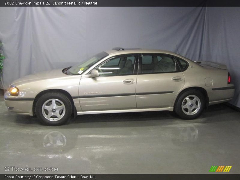 Sandrift Metallic / Neutral 2002 Chevrolet Impala LS