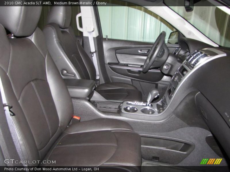 Medium Brown Metallic / Ebony 2010 GMC Acadia SLT AWD