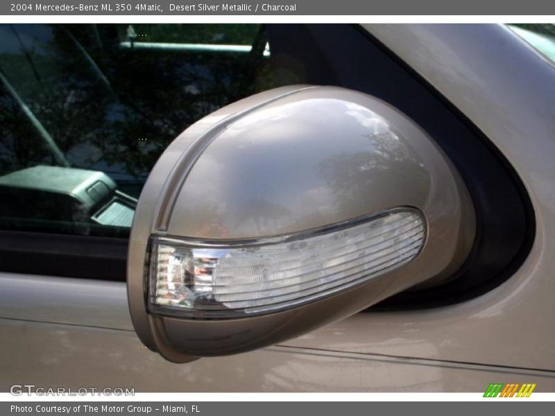 Desert Silver Metallic / Charcoal 2004 Mercedes-Benz ML 350 4Matic