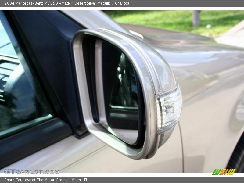 Desert Silver Metallic / Charcoal 2004 Mercedes-Benz ML 350 4Matic