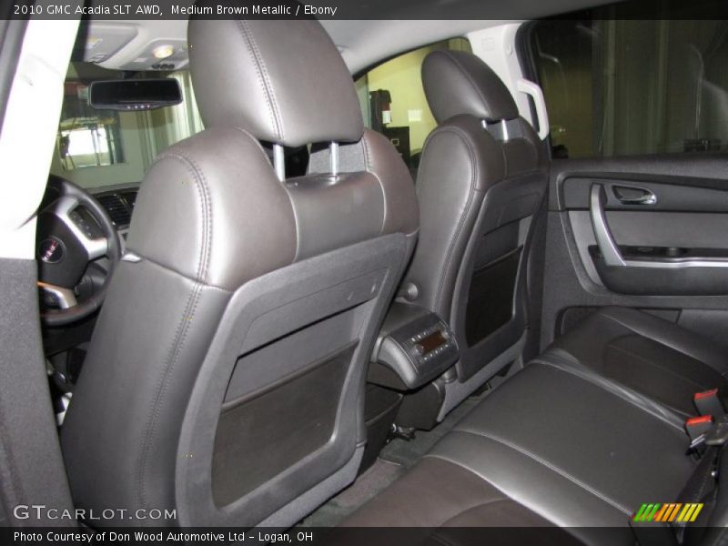 Medium Brown Metallic / Ebony 2010 GMC Acadia SLT AWD