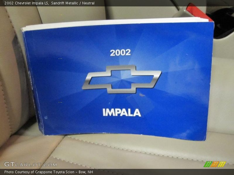 Sandrift Metallic / Neutral 2002 Chevrolet Impala LS