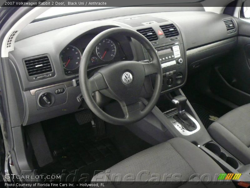 Black Uni / Anthracite 2007 Volkswagen Rabbit 2 Door