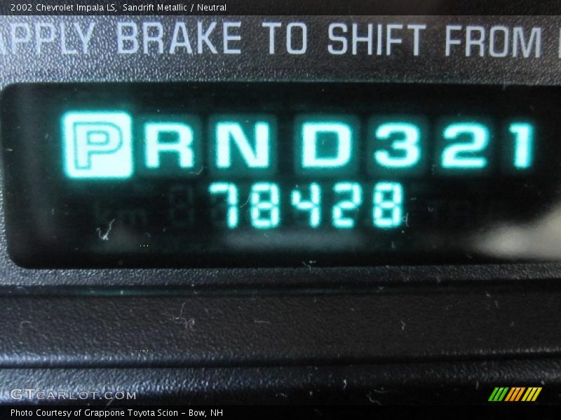 Sandrift Metallic / Neutral 2002 Chevrolet Impala LS