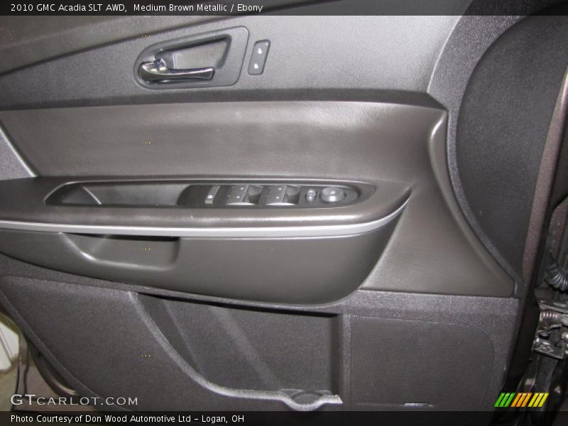 Medium Brown Metallic / Ebony 2010 GMC Acadia SLT AWD
