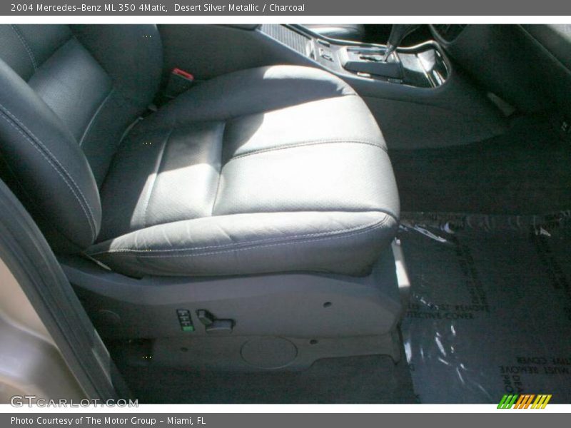 Desert Silver Metallic / Charcoal 2004 Mercedes-Benz ML 350 4Matic