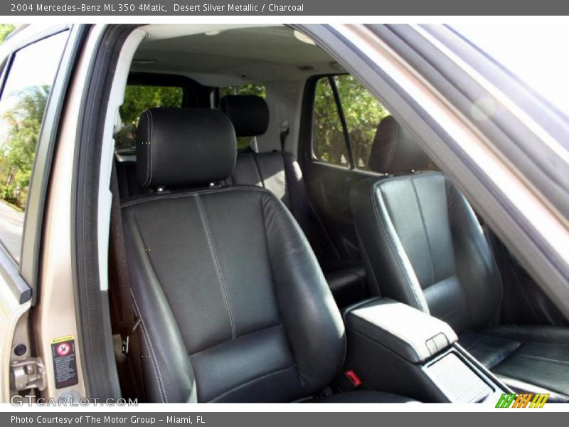 Desert Silver Metallic / Charcoal 2004 Mercedes-Benz ML 350 4Matic