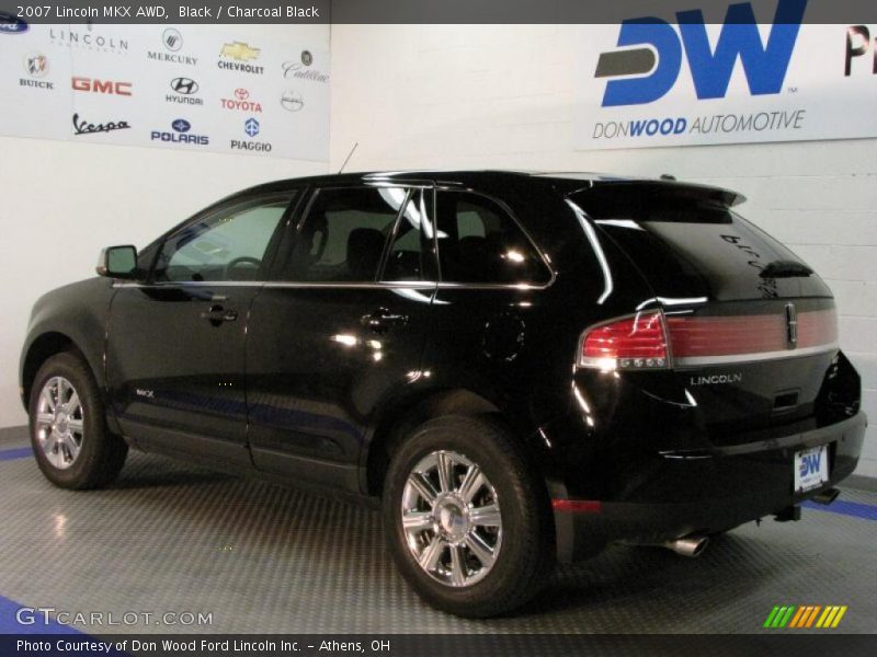 Black / Charcoal Black 2007 Lincoln MKX AWD