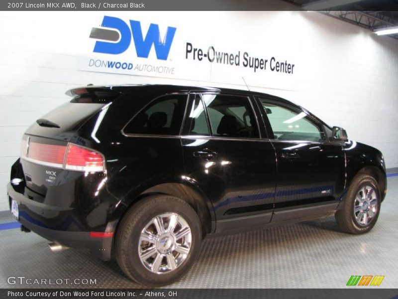 Black / Charcoal Black 2007 Lincoln MKX AWD
