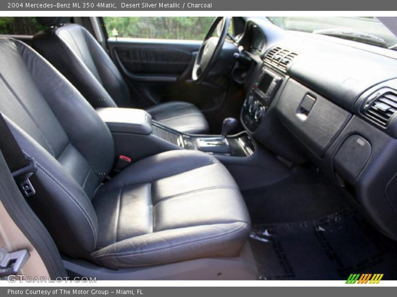 Desert Silver Metallic / Charcoal 2004 Mercedes-Benz ML 350 4Matic