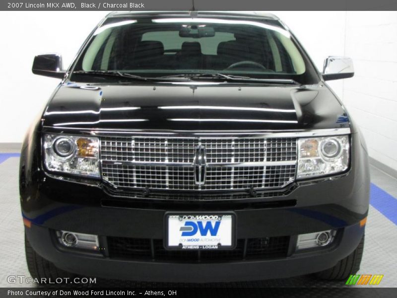 Black / Charcoal Black 2007 Lincoln MKX AWD