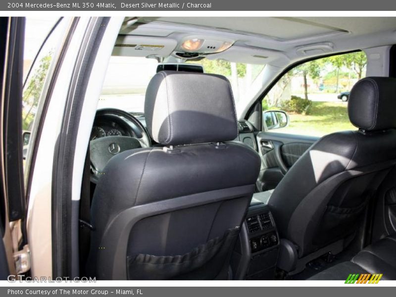 Desert Silver Metallic / Charcoal 2004 Mercedes-Benz ML 350 4Matic