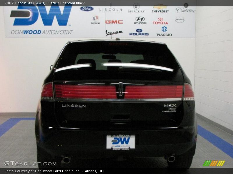 Black / Charcoal Black 2007 Lincoln MKX AWD