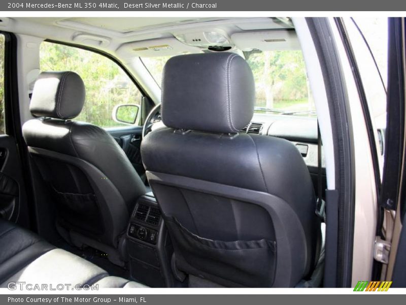 Desert Silver Metallic / Charcoal 2004 Mercedes-Benz ML 350 4Matic