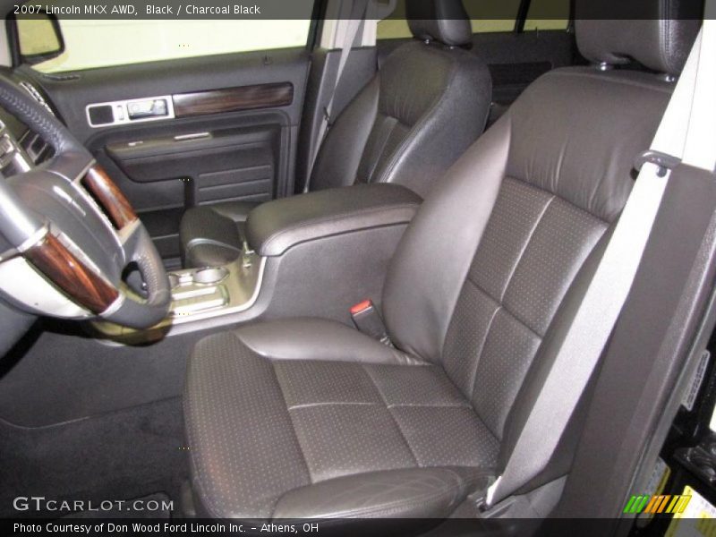 Black / Charcoal Black 2007 Lincoln MKX AWD