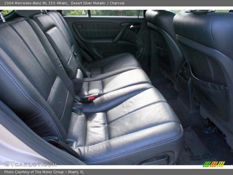 Desert Silver Metallic / Charcoal 2004 Mercedes-Benz ML 350 4Matic