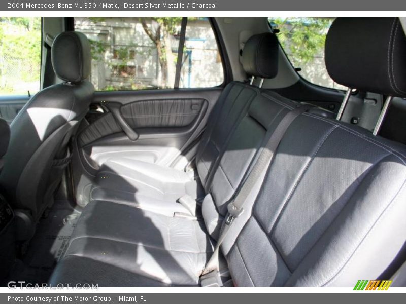 Desert Silver Metallic / Charcoal 2004 Mercedes-Benz ML 350 4Matic