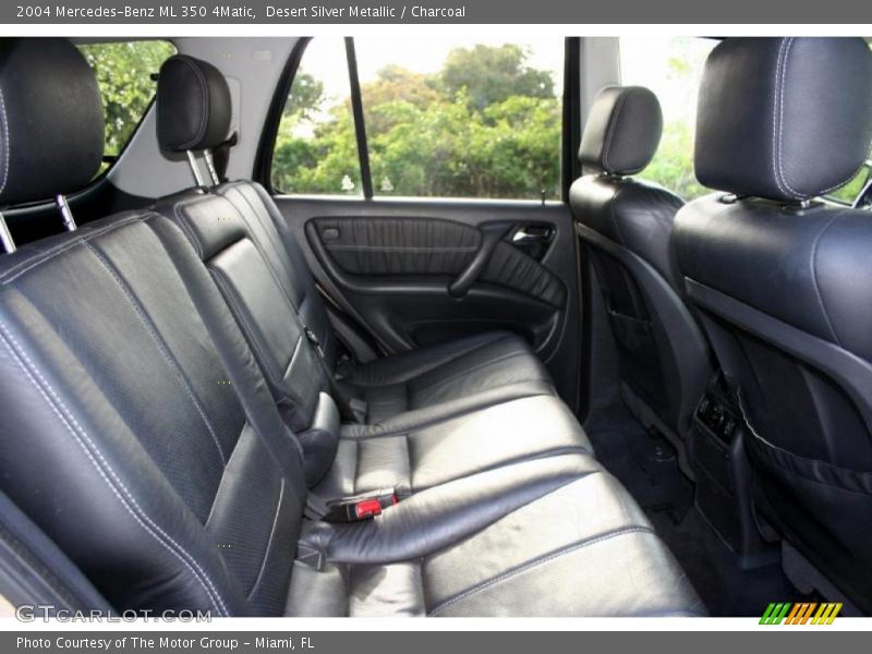 Desert Silver Metallic / Charcoal 2004 Mercedes-Benz ML 350 4Matic