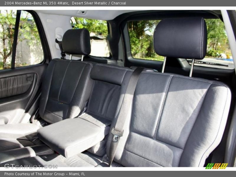 Desert Silver Metallic / Charcoal 2004 Mercedes-Benz ML 350 4Matic