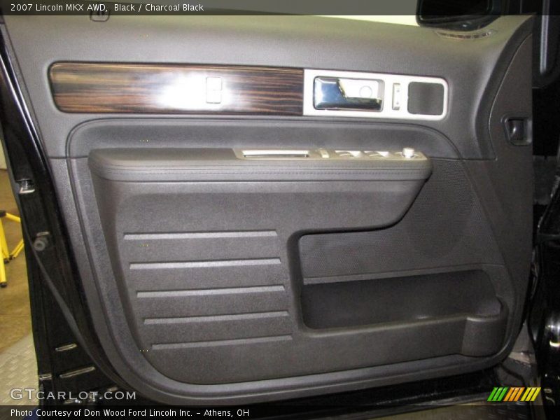 Black / Charcoal Black 2007 Lincoln MKX AWD