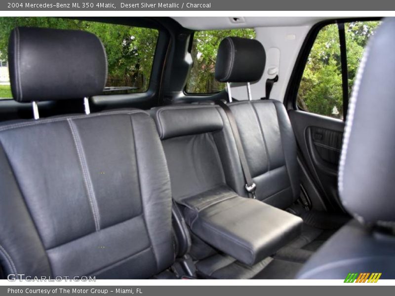 Desert Silver Metallic / Charcoal 2004 Mercedes-Benz ML 350 4Matic