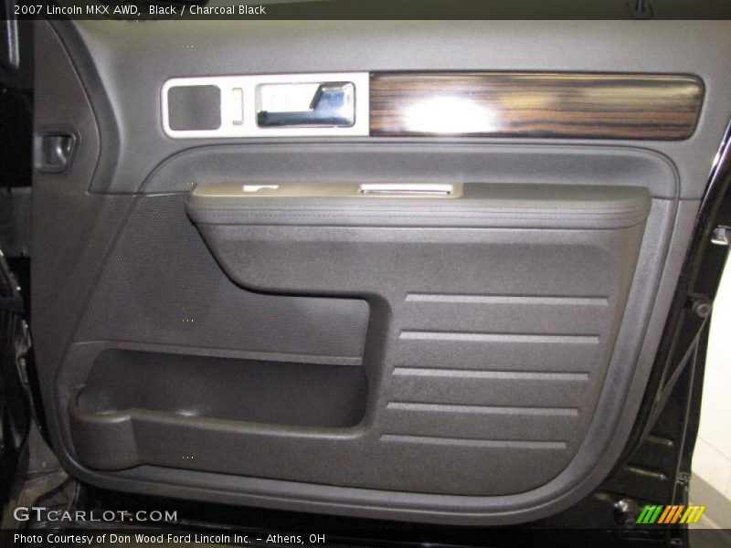 Black / Charcoal Black 2007 Lincoln MKX AWD