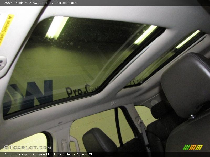Black / Charcoal Black 2007 Lincoln MKX AWD