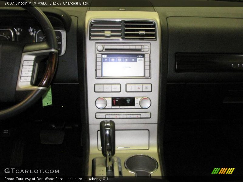 Black / Charcoal Black 2007 Lincoln MKX AWD