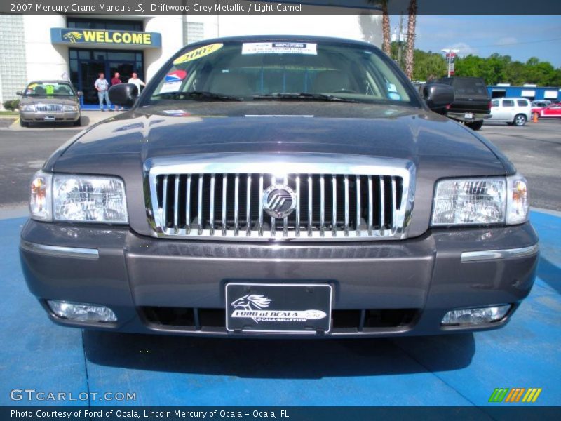 Driftwood Grey Metallic / Light Camel 2007 Mercury Grand Marquis LS