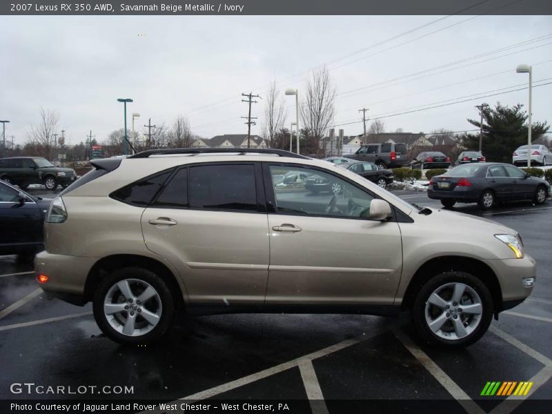 Savannah Beige Metallic / Ivory 2007 Lexus RX 350 AWD