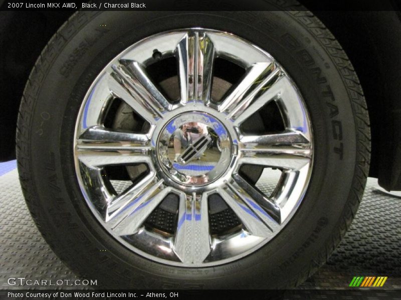 Black / Charcoal Black 2007 Lincoln MKX AWD