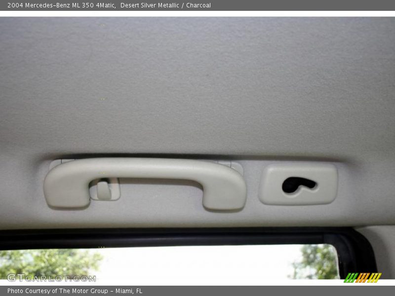 Desert Silver Metallic / Charcoal 2004 Mercedes-Benz ML 350 4Matic