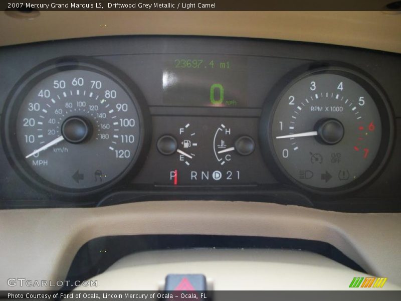  2007 Grand Marquis LS LS Gauges