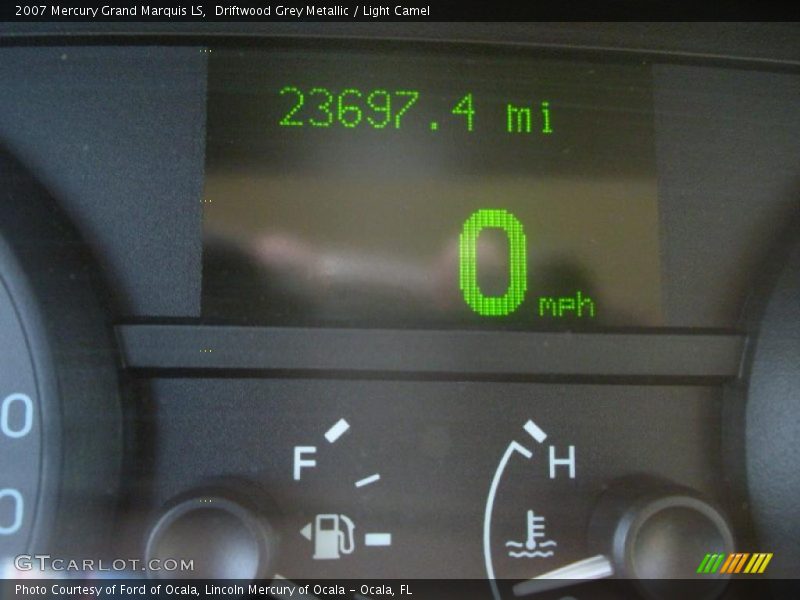 Driftwood Grey Metallic / Light Camel 2007 Mercury Grand Marquis LS