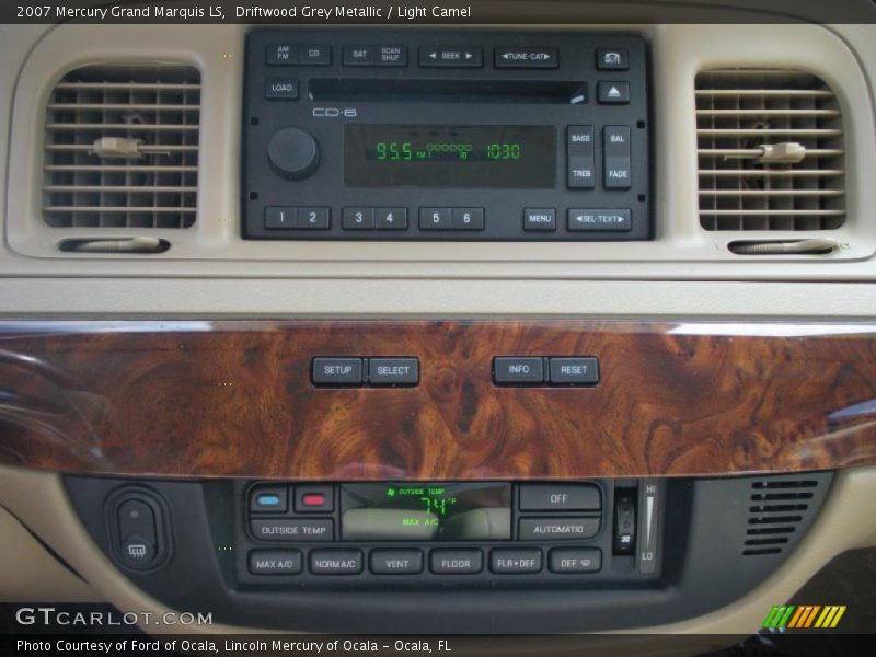 Controls of 2007 Grand Marquis LS